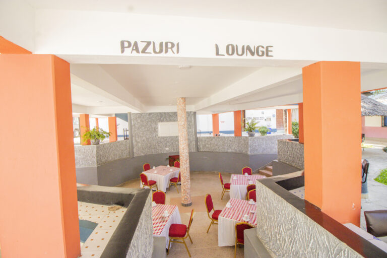 Pazuri Lounge at Utange Village Hotel in Shanzu, Mombassa