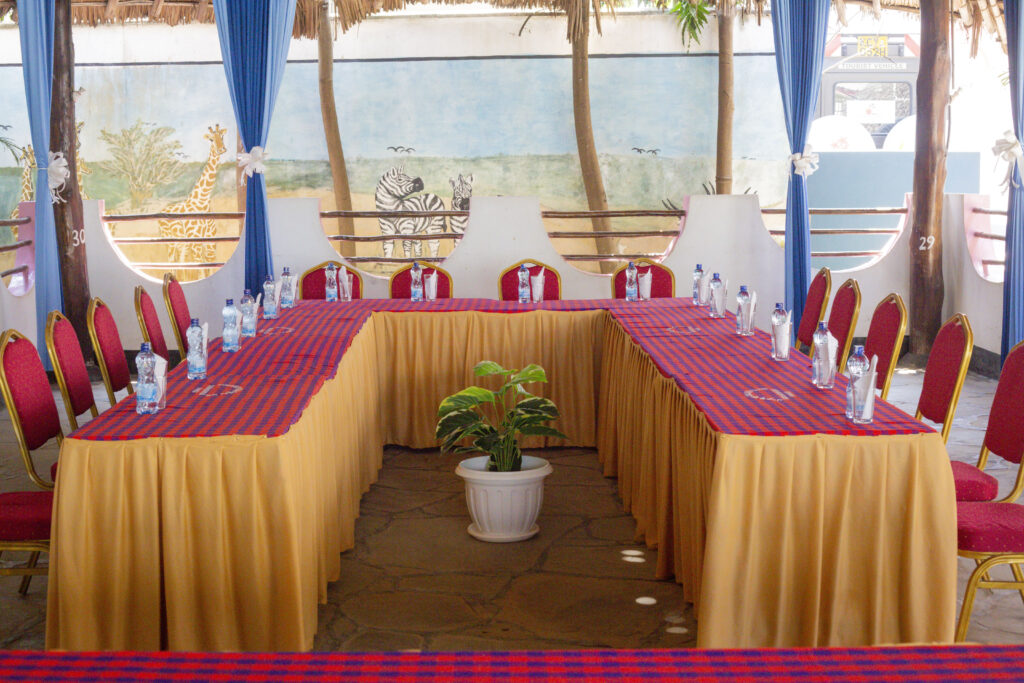 Sensational Hall at Utange Village Hotel in Shanzu, Mombassa
